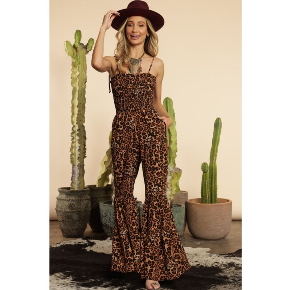 ✨ LAST ONE ✨ Leopard Print Jumpsuit - Picture 2 of 6